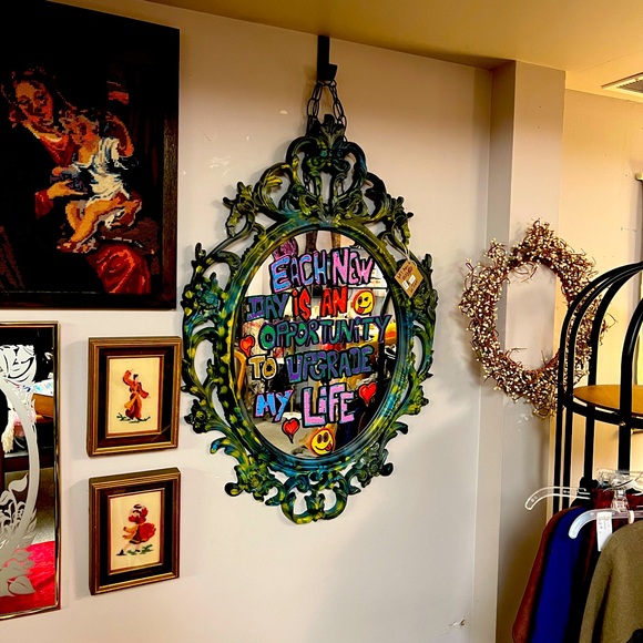 Positive Vibes Mirror - Picture 2 of 3